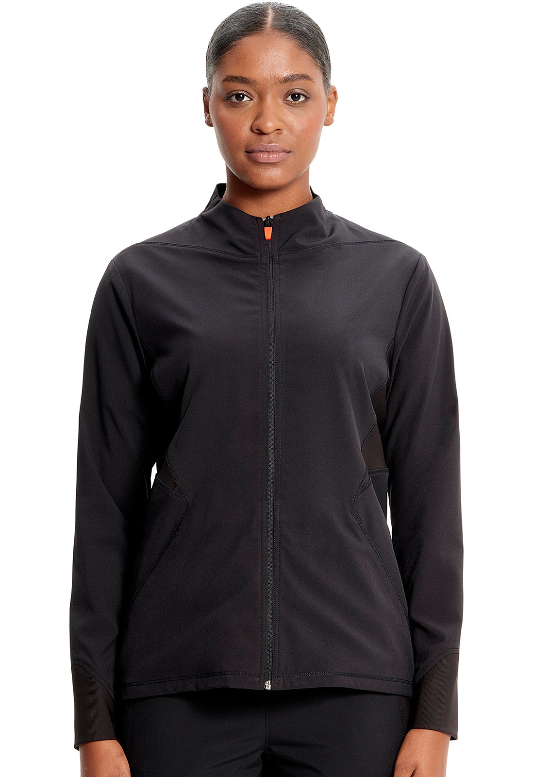 Women's Zip Front Jacket - Black